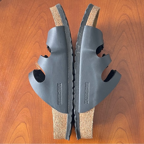 Birkenstock Shoes - Birkenstock Florida Birko-Flor Leather Soft Footbed Sandals | EU 40